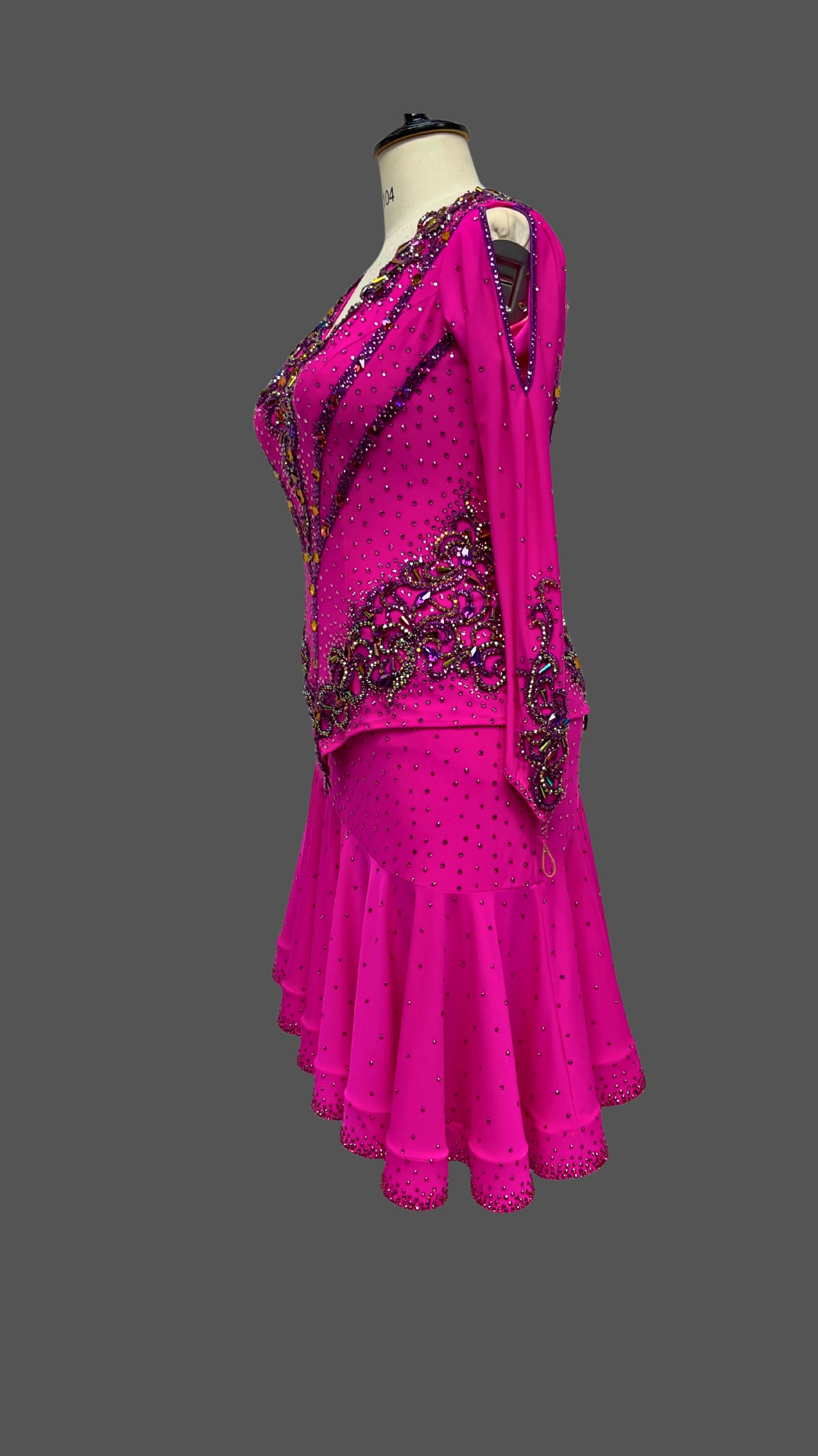 LAT0249 XXL 2 in 1 Dress