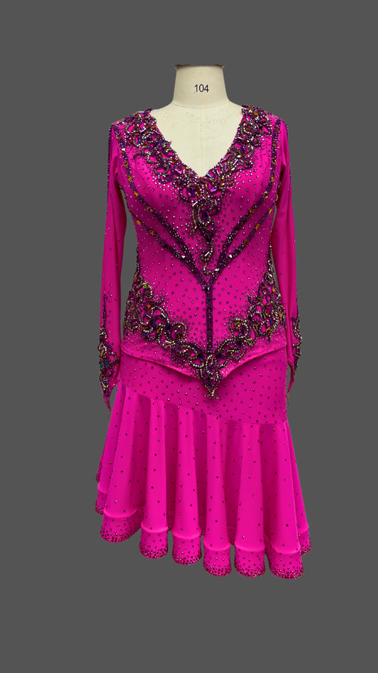 LAT0249 XXL 2 in 1 Dress