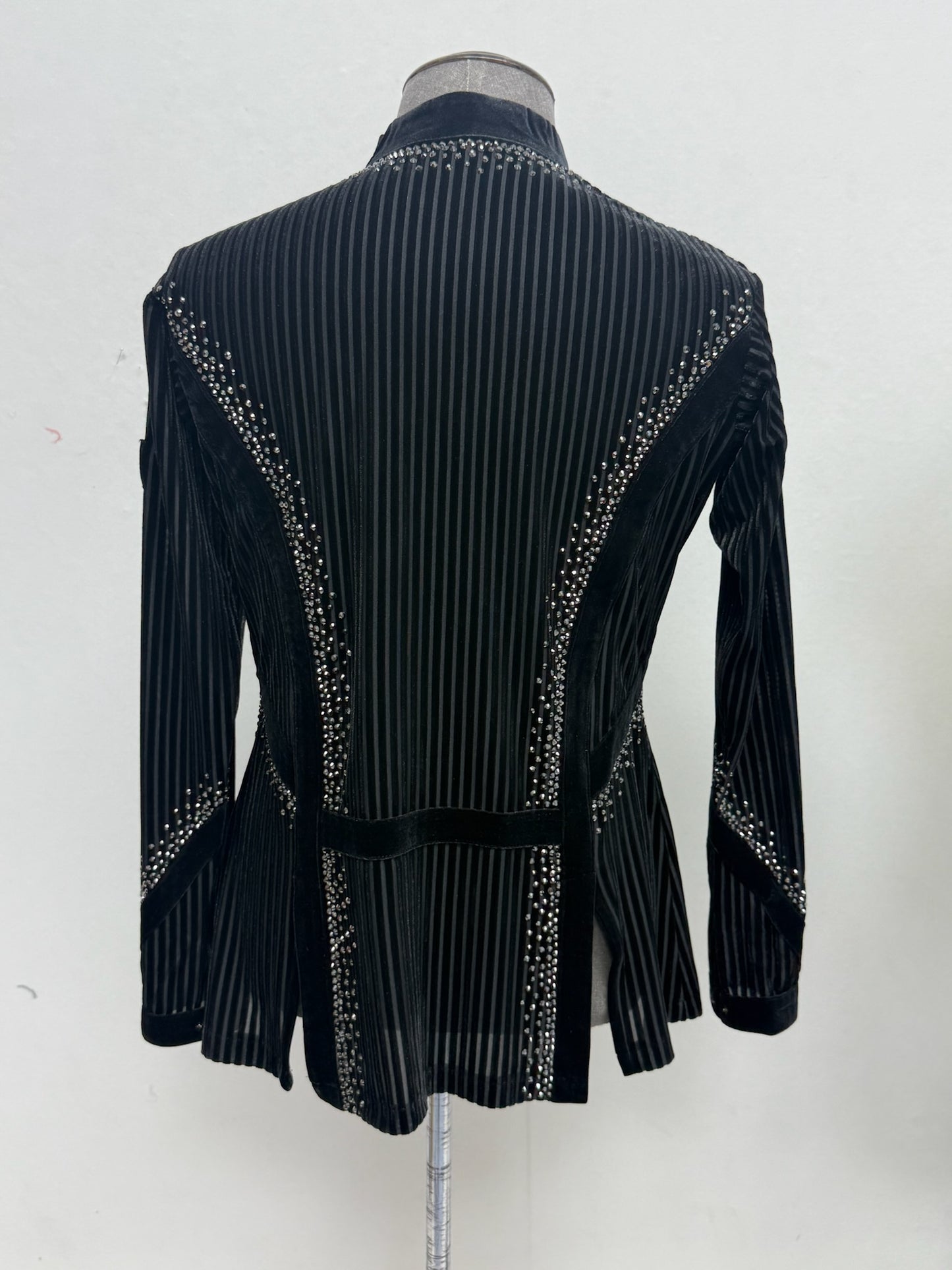 MEN0209 Black Stoned Shirt