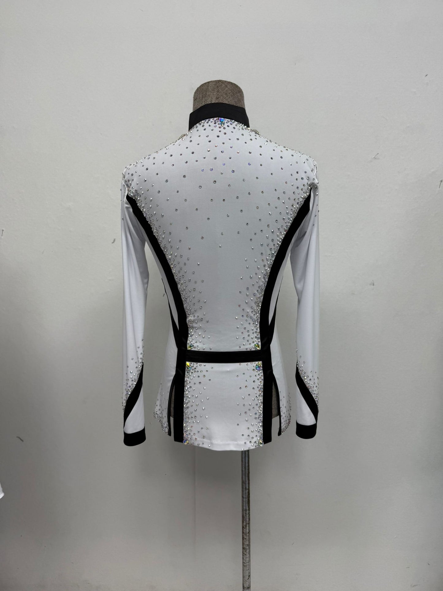 MEN0209 White Stoned Shirt